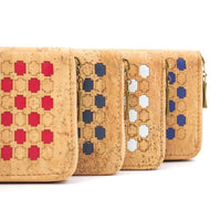 Handmade women's cork wallet