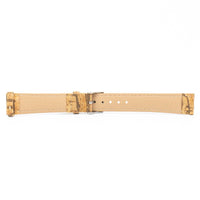 back of cork leather watch strap