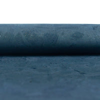 Deep Ocean Blue Cork Fabric Cof-495 Cork Fabric