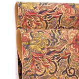 Plant pattern wholesale cork fabric