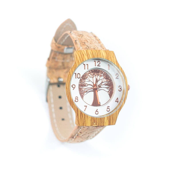 Women's Portugese Watch with tree of life  design