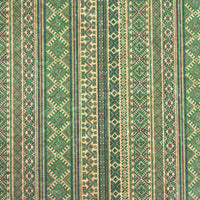 Geometric Pattern With Ethnic Motifs Cork Fabric Cof-239 Cork Fabric