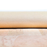 Premium 1.2Mm Thick Natural Cork Fabric Microfiber Backing Cof-516 Cork Fabric