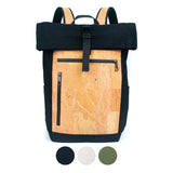 Cork and Canvas Laptop Backpack